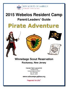 2015 Webelos Resident Camp