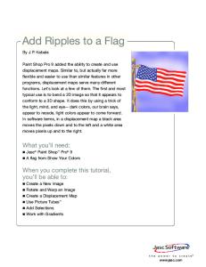 Add Ripples to a Flag