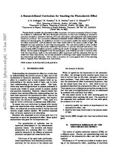 arxiv: v1 [physics.ed-ph] 14 Jun 2007