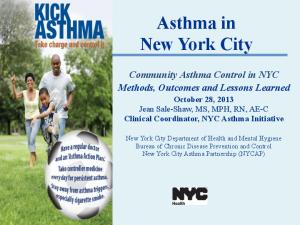 Asthma in New York City