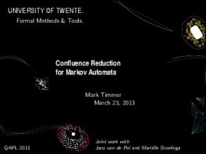 Confluence Reduction for Markov Automata