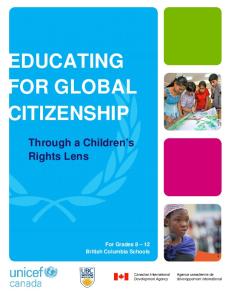 EDUCATING FOR GLOBAL CITIZENSHIP