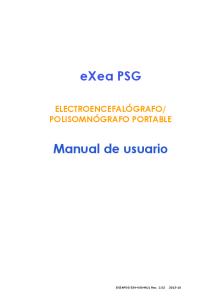 exea PSG Manual de usuario