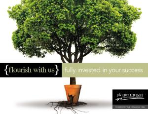 flourish with us fully invested in your success