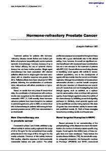Hormone-refractory Prostate Cancer