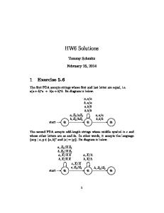 HW6 Solutions. Tommy Schmitz. February 25, 2014