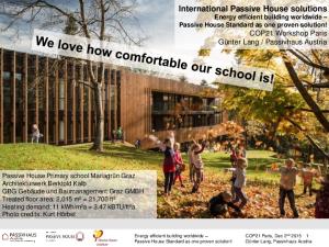International Passive House solutions
