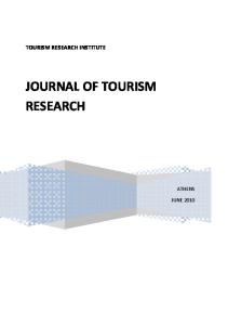 JOURNAL OF TOURISM RESEARCH