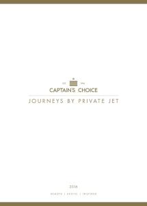 JOURNEYS BY PRIVATE JET