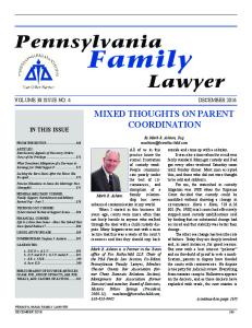 Lawyer VOLUME 38 ISSUE NO. 4 DECEMBER disruption of a