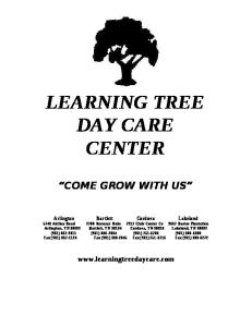 LEARNING TREE DAY CARE CENTER