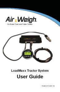LoadMaxx Tractor System User Guide