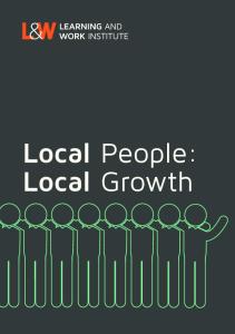Local People : Local Growth
