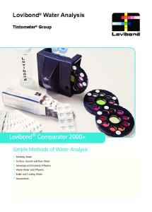 Lovibond Water Analysis