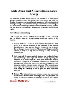 Male Organ Rash? How to Spot a Latex Allergy