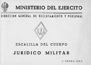 MINISTERIO DEL EJERCITO