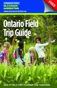 Ontario Field Trip Guide