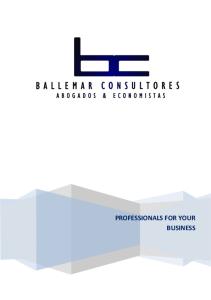 PROFESSIONALS FOR YOUR BUSINESS