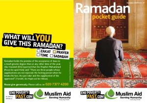 Ramadan AH. pocket guide