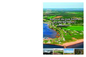 Report of the Task Force on Land Use Policy