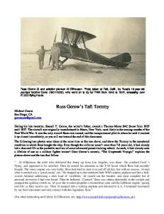 Russ Gerow s Taft Tommy