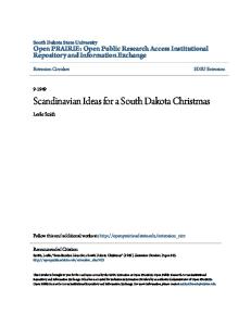 Scandinavian Ideas for a South Dakota Christmas