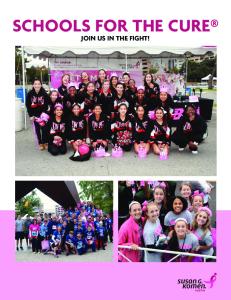 SCHOOLS FOR THE CURE JOIN US IN THE FIGHT!