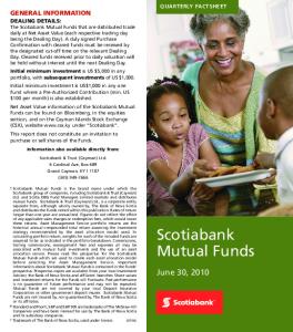 Scotiabank Mutual Funds