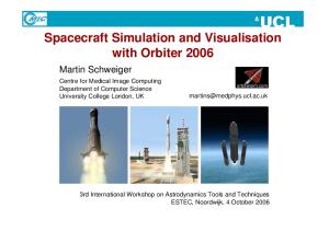 Spacecraft Simulation and Visualisation with Orbiter 2006