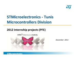 STMicroelectronics -Tunis Microcontrollers Division