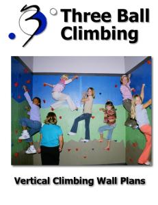 Vertical Climbing Wall Plans