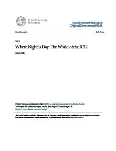 Where Night is Day: The World of the ICU