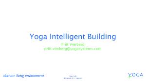 Yoga Intelligent Building